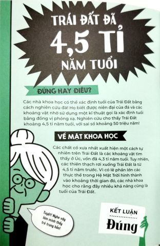  Đúng Hay Điêu - Sự Thật Về Trái Đất - Sonya Newland 
