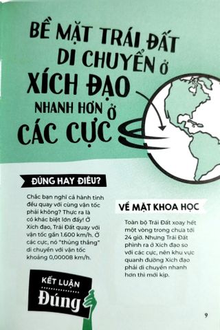  Đúng Hay Điêu - Sự Thật Về Trái Đất - Sonya Newland 