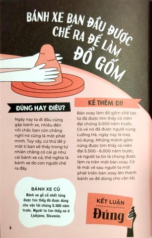  Đúng Hay Điêu - Sự Thật Về Phát Minh - Annabel Savery 