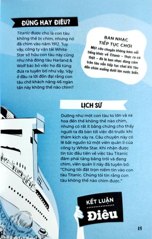  Đúng Hay Điêu - Sự Thật Về Lịch Sử - Sonya Newland 