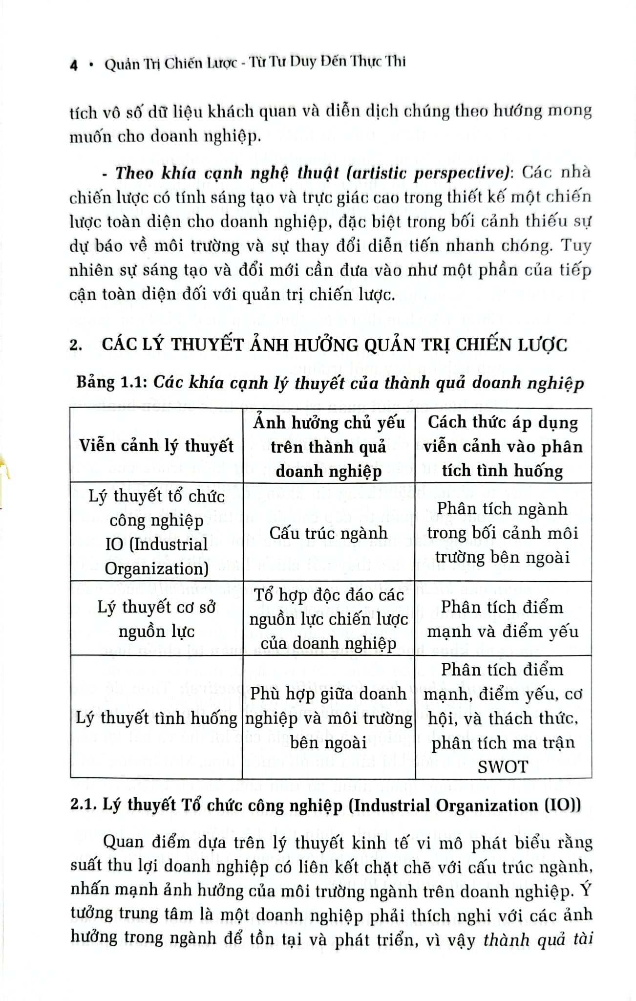 Quản Trị Chiến Lược Từ Tư Duy Đến Thực Thi - TS. Bùi Văn Danh