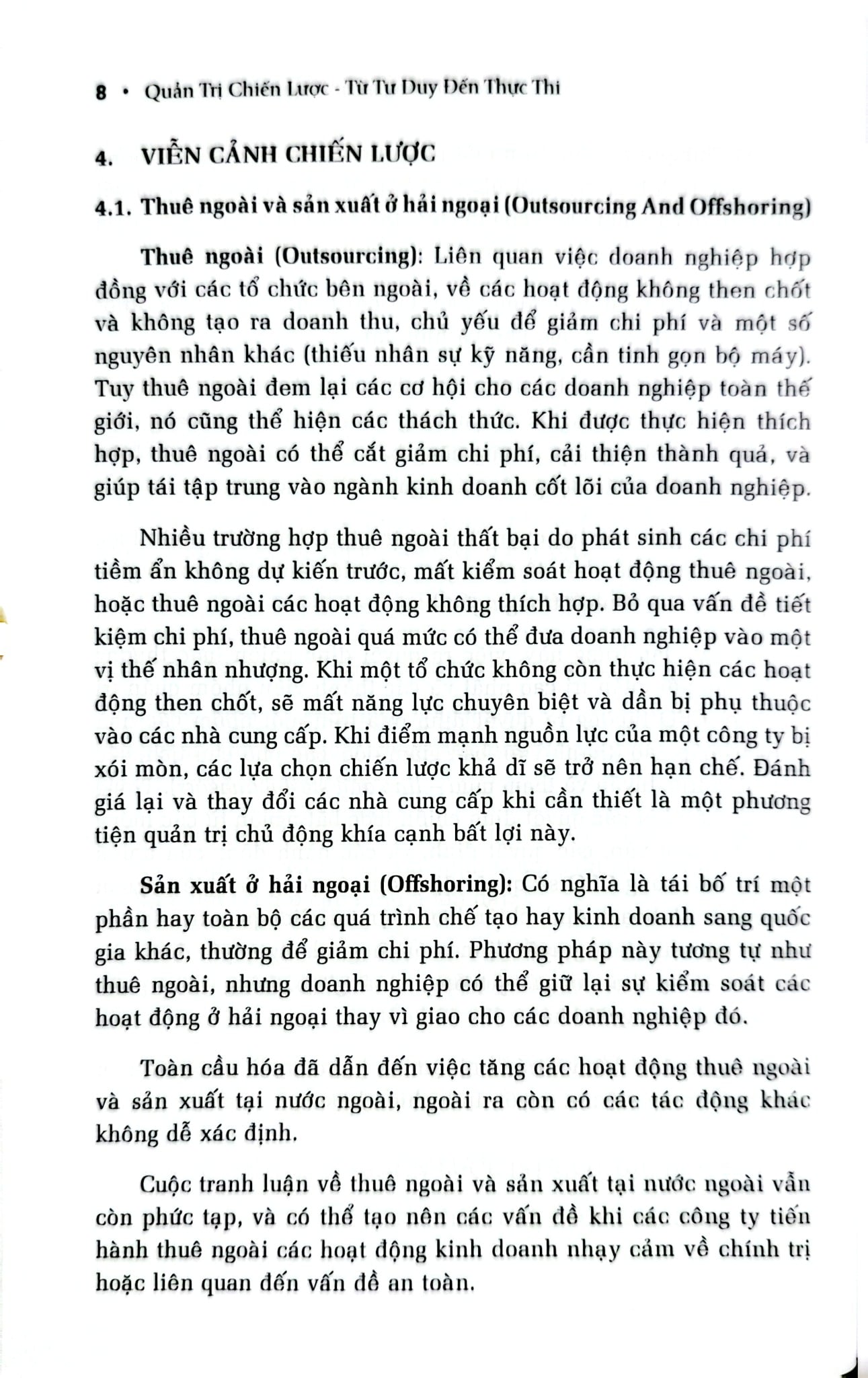 Quản Trị Chiến Lược Từ Tư Duy Đến Thực Thi - TS. Bùi Văn Danh