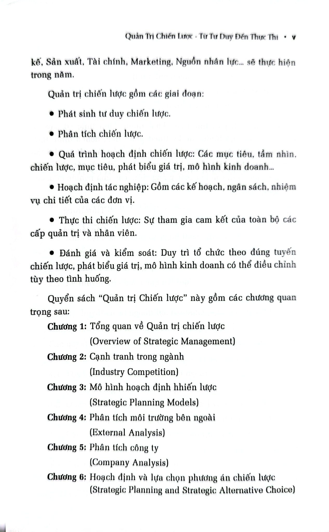 Quản Trị Chiến Lược Từ Tư Duy Đến Thực Thi - TS. Bùi Văn Danh