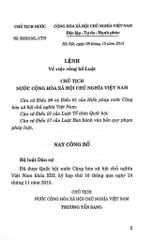 Bộ Luật Dân Sự Năm 2015 - Quốc hội