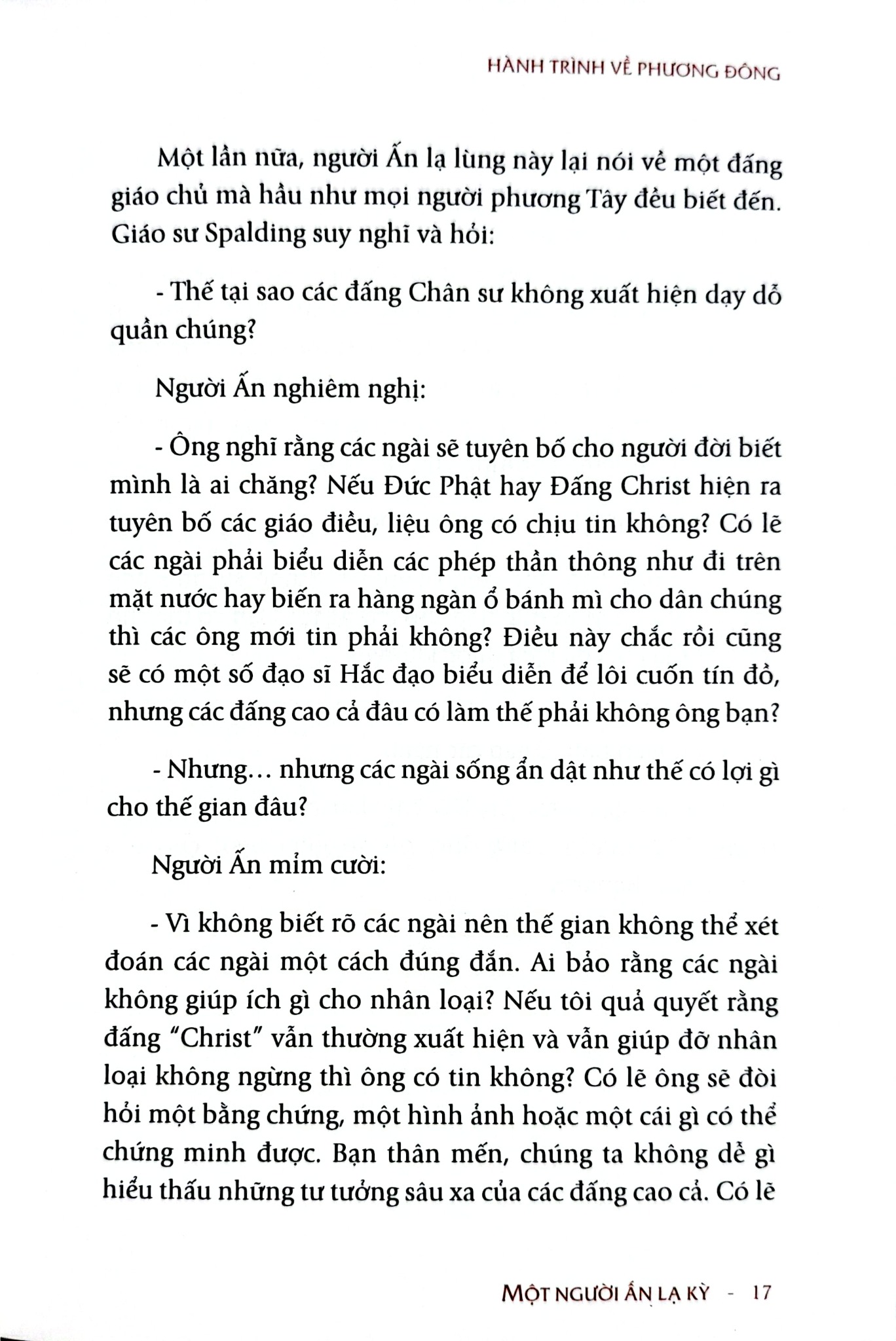 Hành Trình Về Phương Đông (Bìa Cứng) - Dr Blair Thomas Spalding