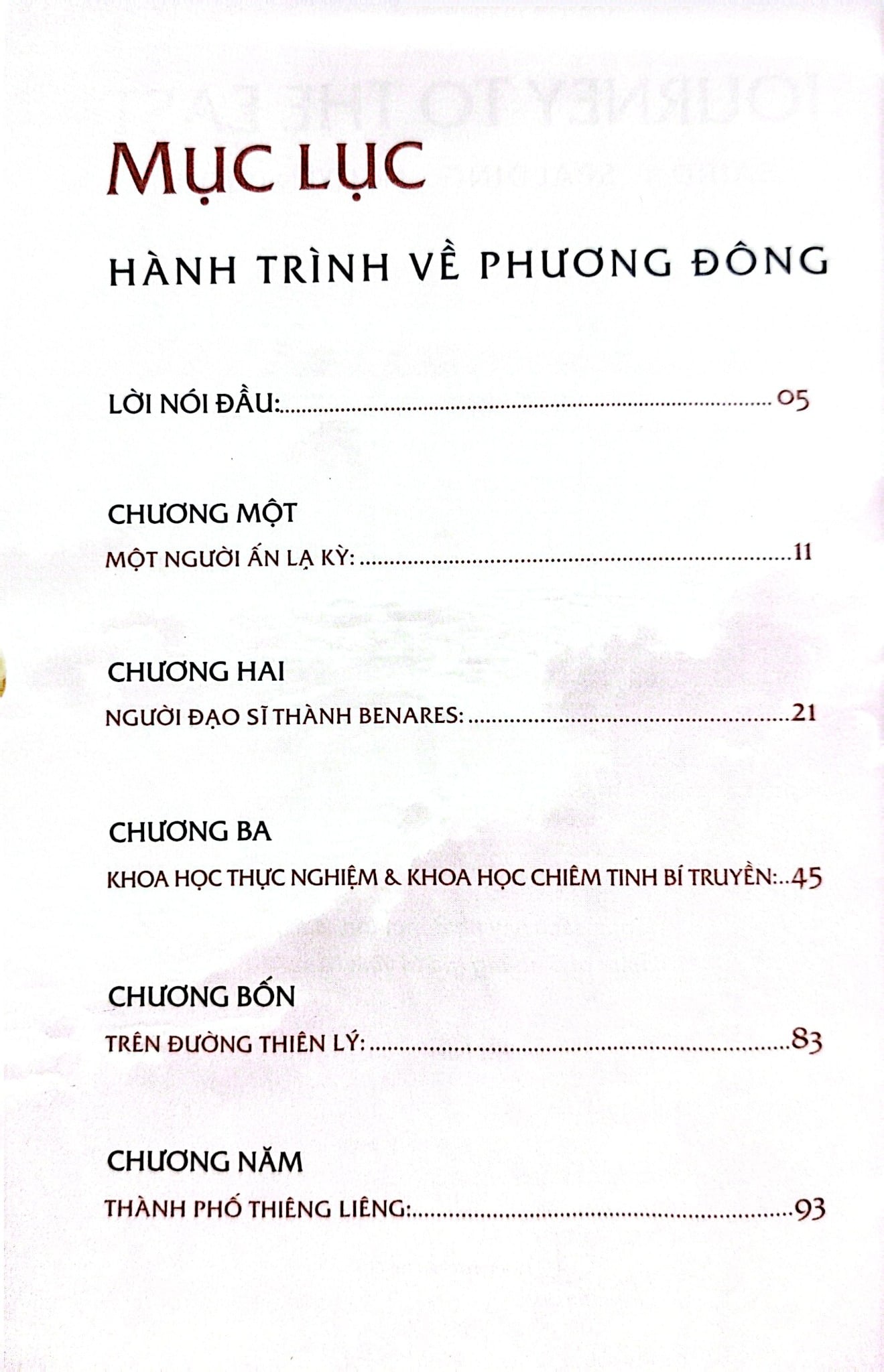 Hành Trình Về Phương Đông (Khổ Nhỏ) - Dr Blair Thomas Spalding
