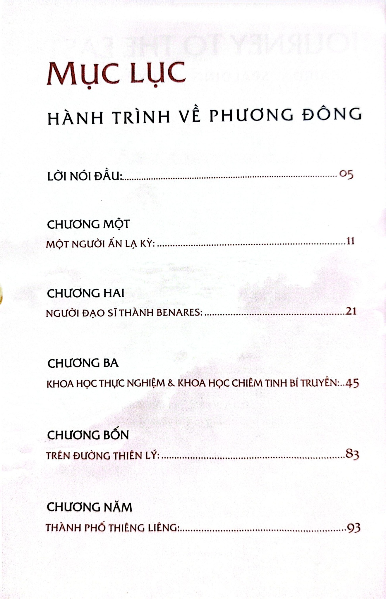 Hành Trình Về Phương Đông (Bìa Cứng) - Dr Blair Thomas Spalding