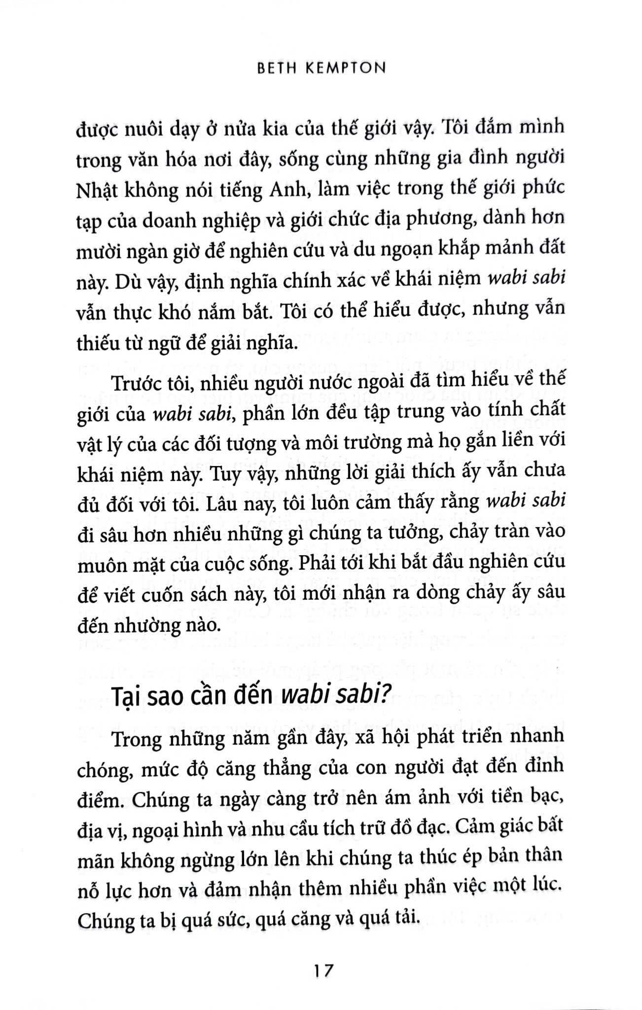 Wabi Sabi - Thương Những Điều Không Hoàn Hảo (TB 2025) - Beth Kempton