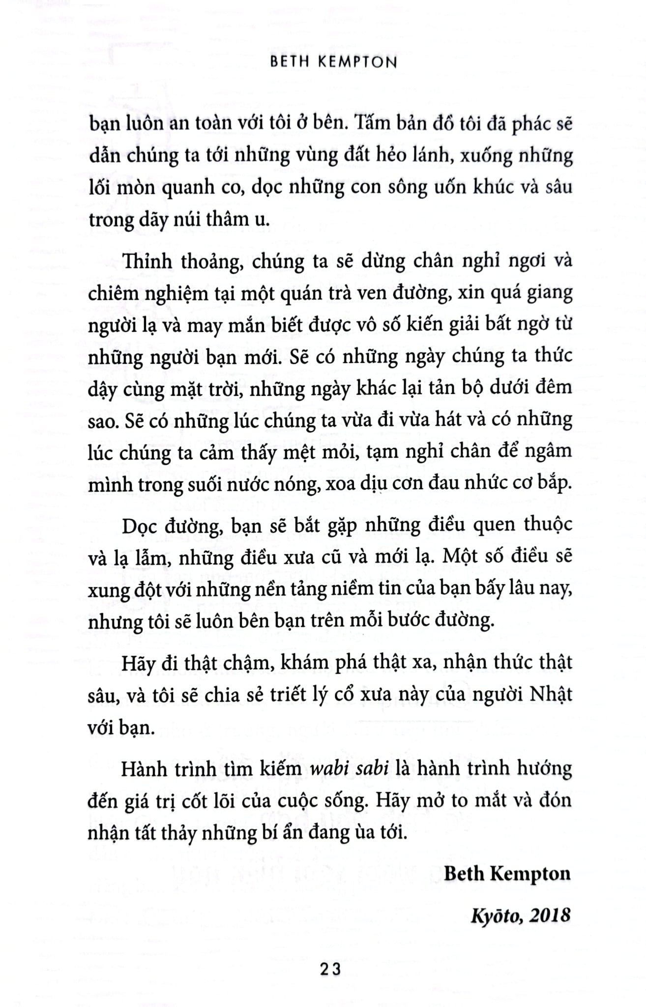 Wabi Sabi - Thương Những Điều Không Hoàn Hảo (TB 2025) - Beth Kempton