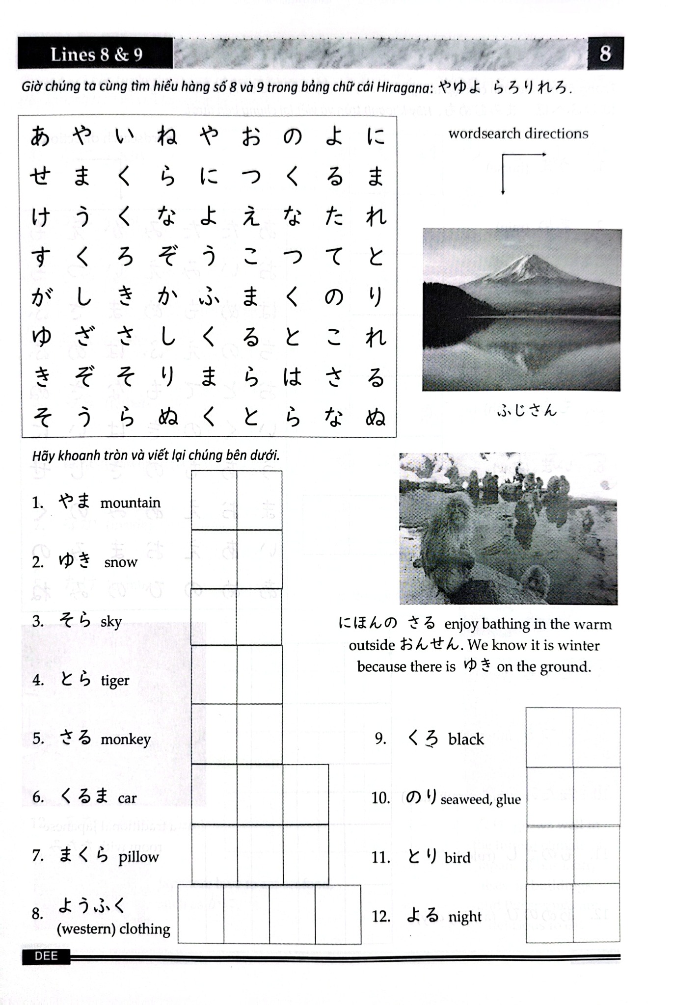 Vui Học Hiragana - 200 Từ Vựng Tiếng Nhật Phổ Thông Cho Người Mới Bắt Đầu - Donal Stark