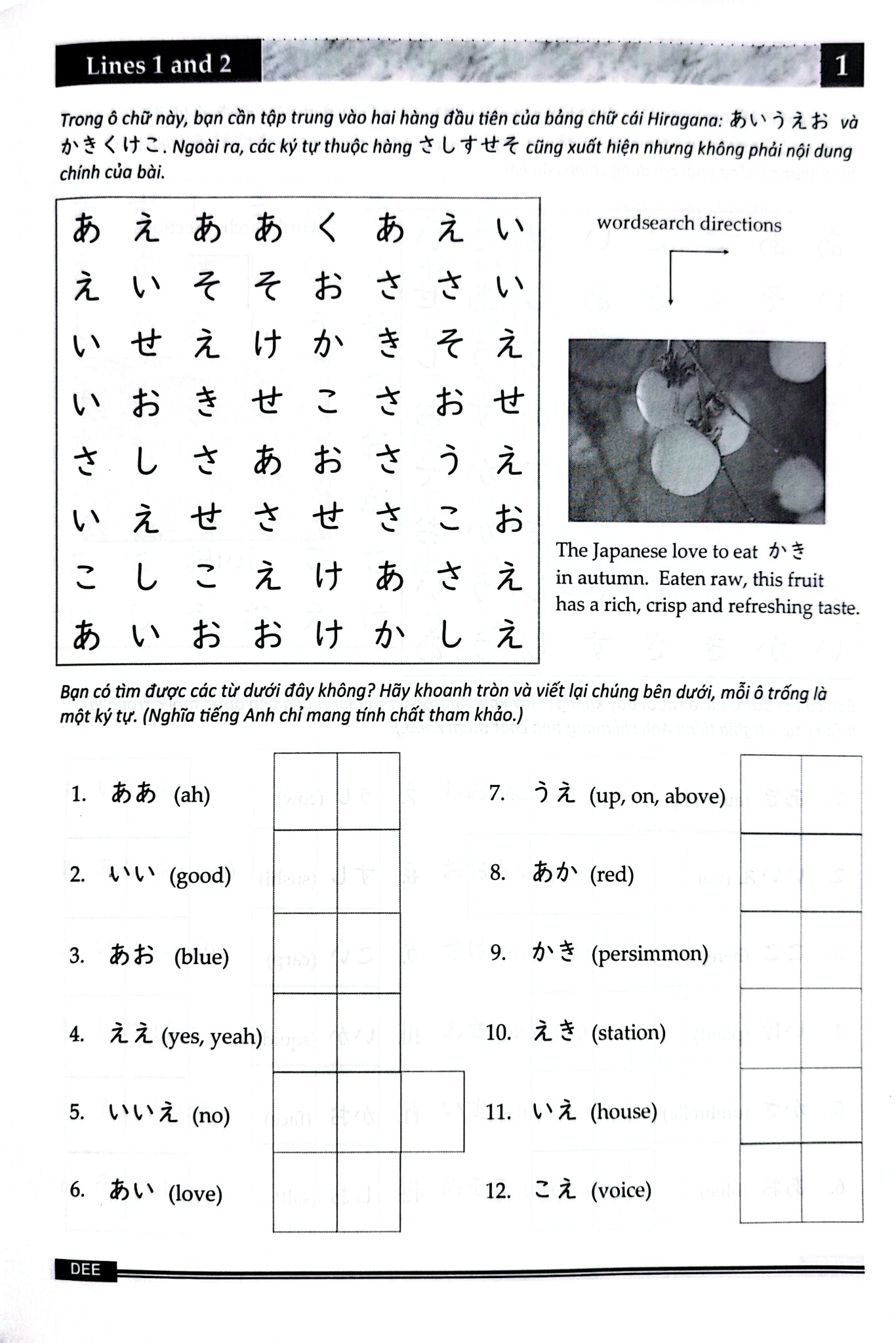 Vui Học Hiragana - 200 Từ Vựng Tiếng Nhật Phổ Thông Cho Người Mới Bắt Đầu - Donal Stark