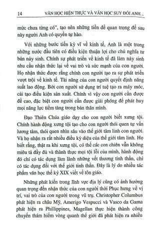  Văn Học Hiện Thực Và Văn Học Suy Đồi Anh Thế Kỷ Xix - Lê Đình Cúc 
