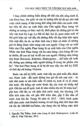  Văn Học Hiện Thực Và Văn Học Suy Đồi Anh Thế Kỷ Xix - Lê Đình Cúc 