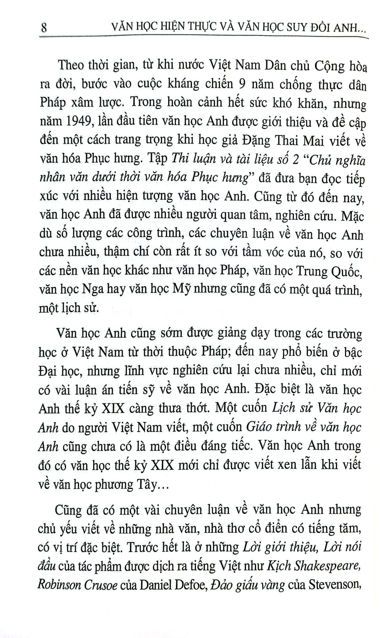 Văn Học Hiện Thực Và Văn Học Suy Đồi Anh Thế Kỷ Xix - Lê Đình Cúc