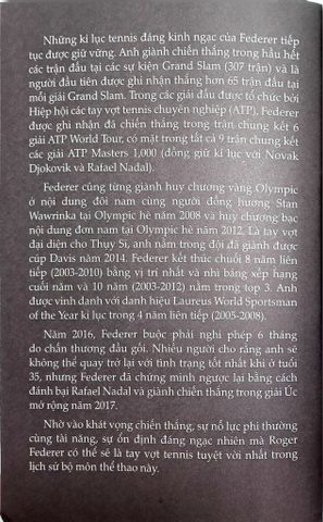  Combo 3 Cuốn Những Vận Động Viên Kiệt Xuất Thế Giới ( Tay Vợt Tennis Roger Federer + Cầu Thủ Bóng Đá Lional Messi + Cầu Thủ Bóng Đá Cristiano Ronaldo ) 