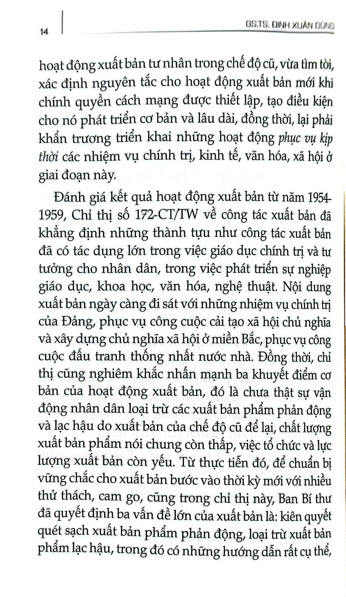 Mấy Vấn Đề Về Xuất Bản Và Văn Hoá Đọc Việt Nam Hiện Nay - GS.TS. Đinh Xuân Dũng