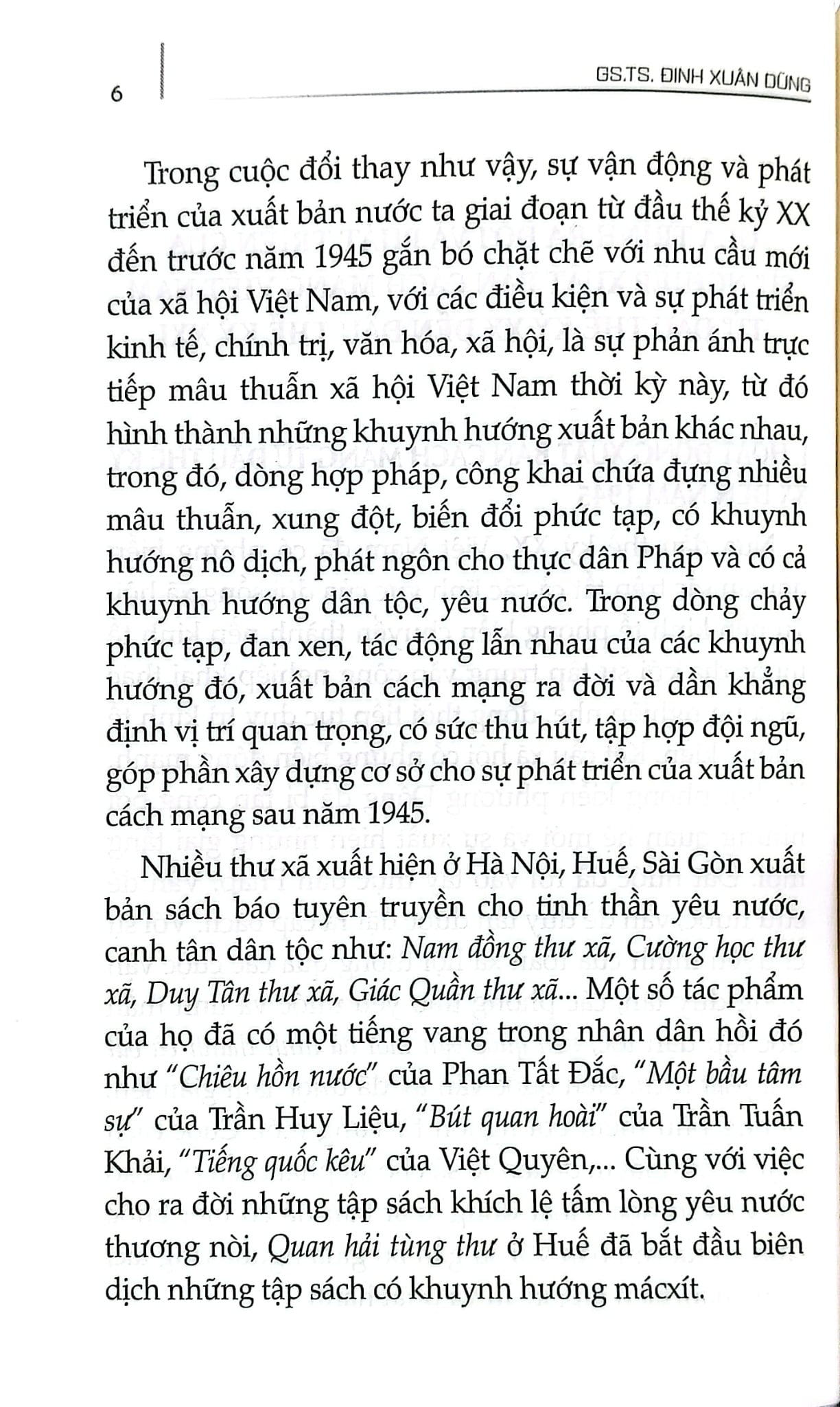 Mấy Vấn Đề Về Xuất Bản Và Văn Hoá Đọc Việt Nam Hiện Nay - GS.TS. Đinh Xuân Dũng