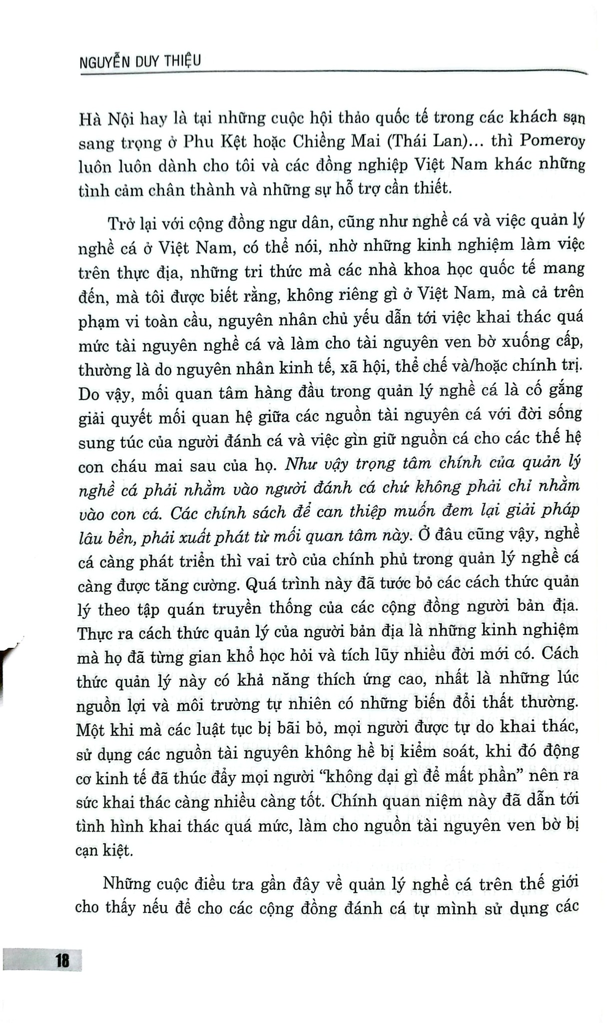 Cộng Đồng Ngư Dân Ở Việt Nam - Nguyễn Duy Thiệu