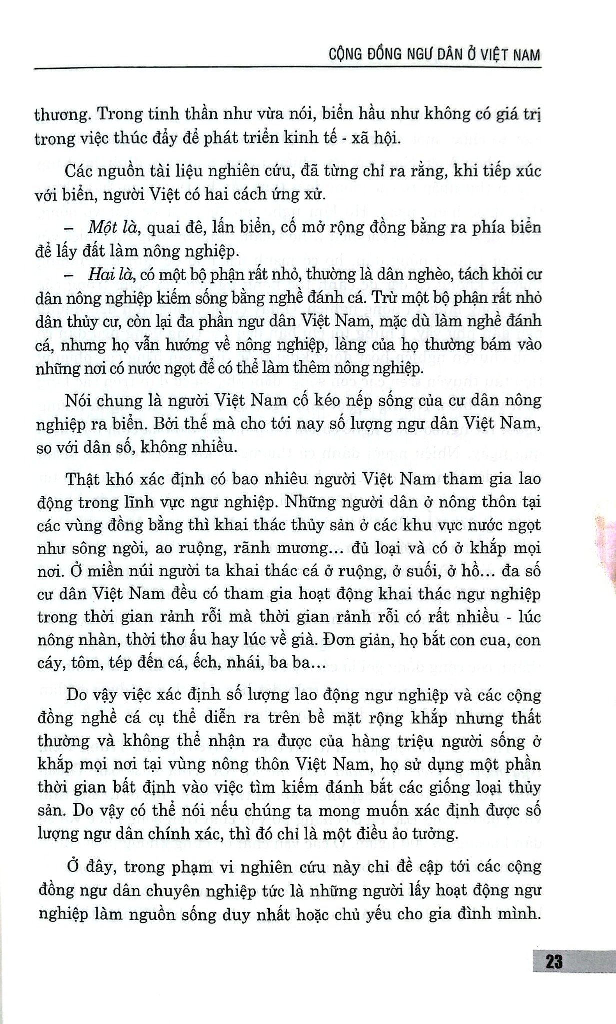 Cộng Đồng Ngư Dân Ở Việt Nam - Nguyễn Duy Thiệu