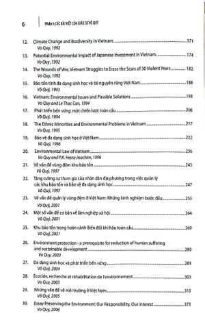  Môi Trường Và Sự Đa Dạng Sinh Học - Võ Quý 