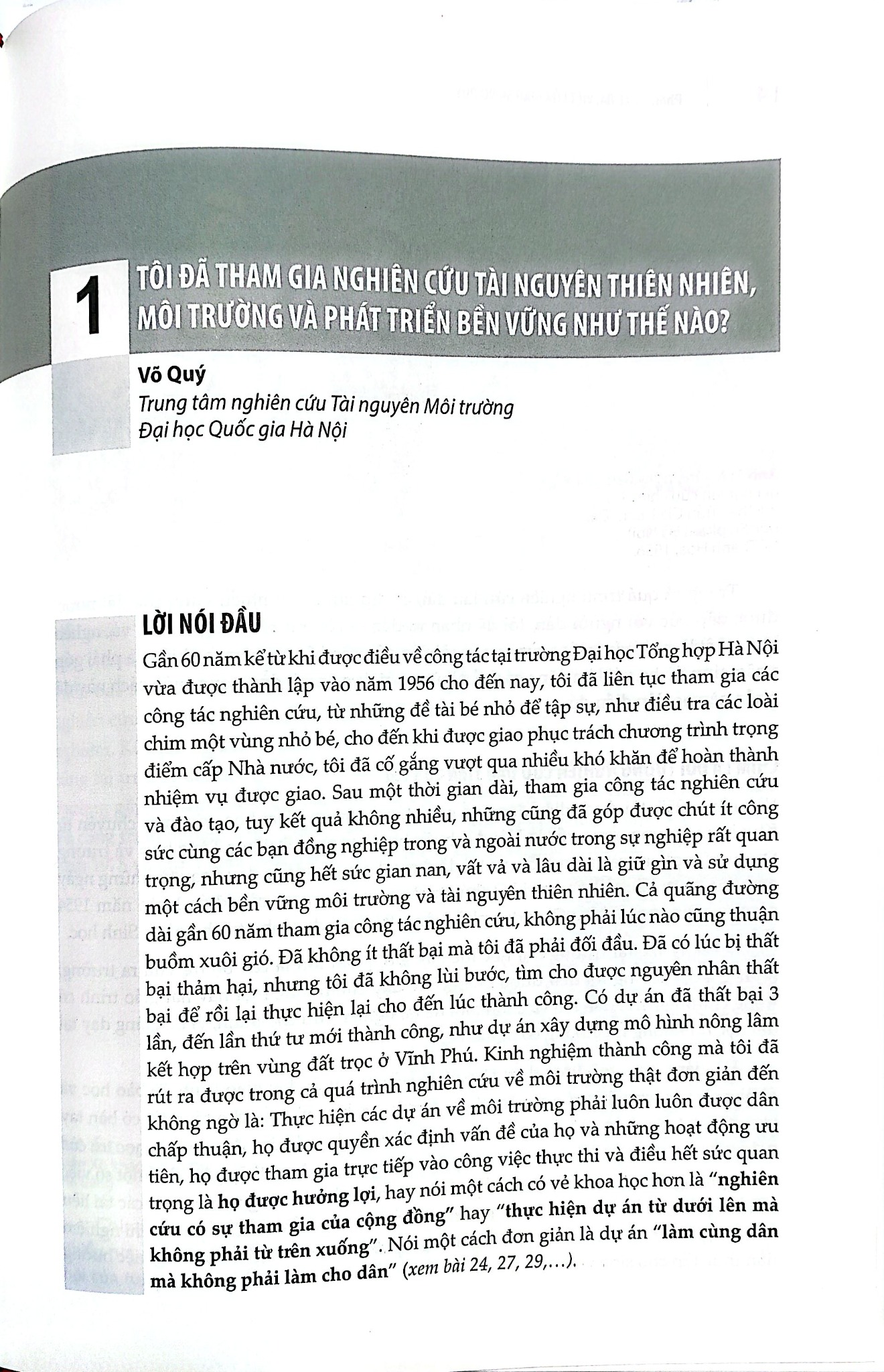 Môi Trường Và Sự Đa Dạng Sinh Học - Võ Quý