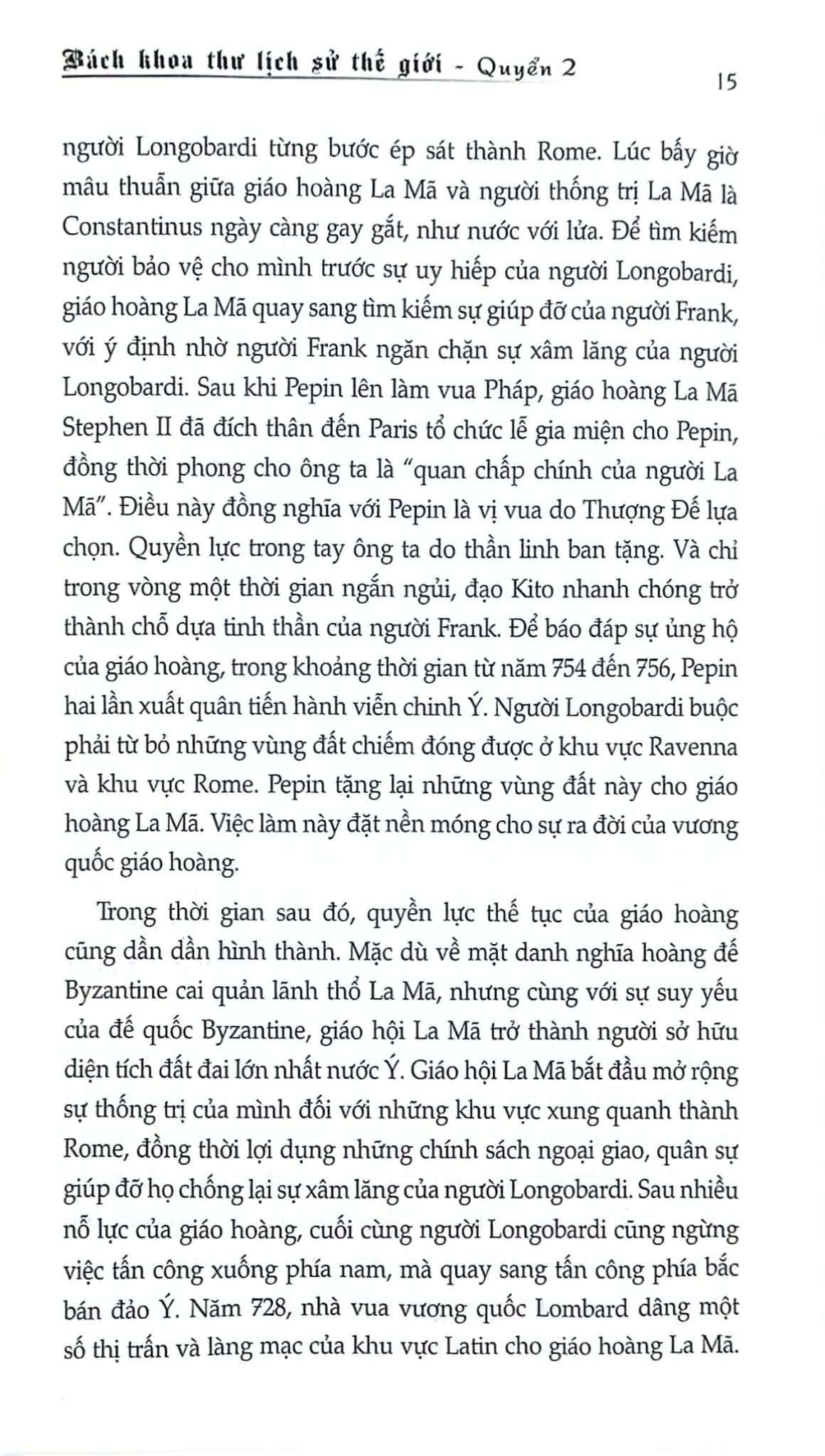 Bách Khoa Thư Lịch Sử Thế Giới - Quyển 2: Thời Kỳ Trung Đại - Trần Giang Sơn