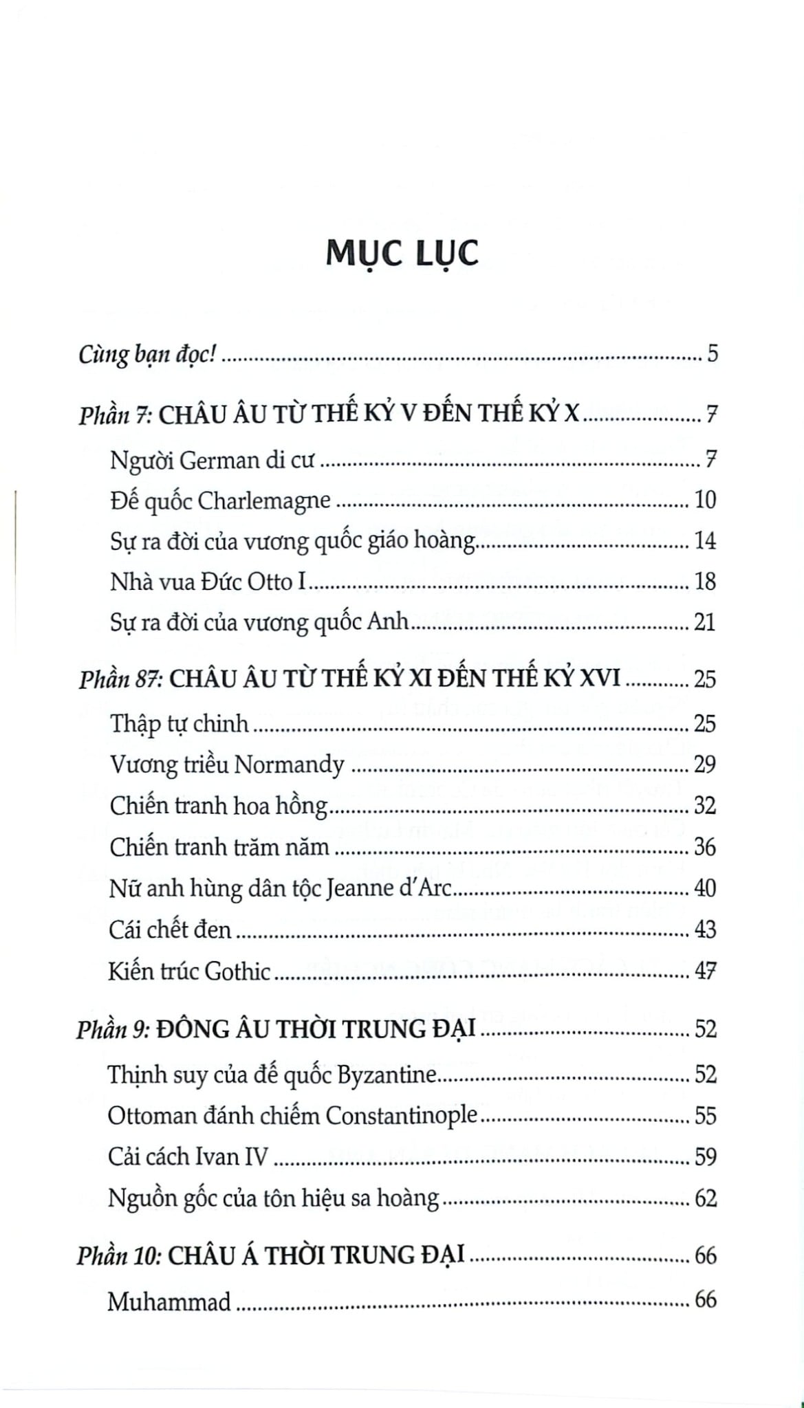 Bách Khoa Thư Lịch Sử Thế Giới - Quyển 2: Thời Kỳ Trung Đại - Trần Giang Sơn