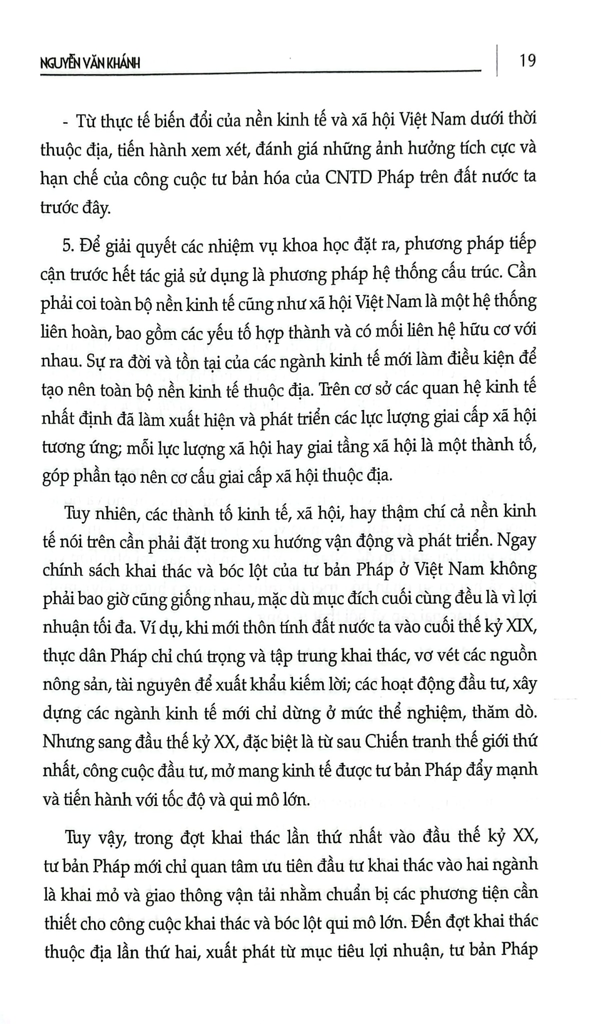 Cơ Cấu Kinh Tế Xã Hội Việt Nam Thời Thuộc Địa (1858-1945) - GS.TS. Nguyễn Văn Khánh