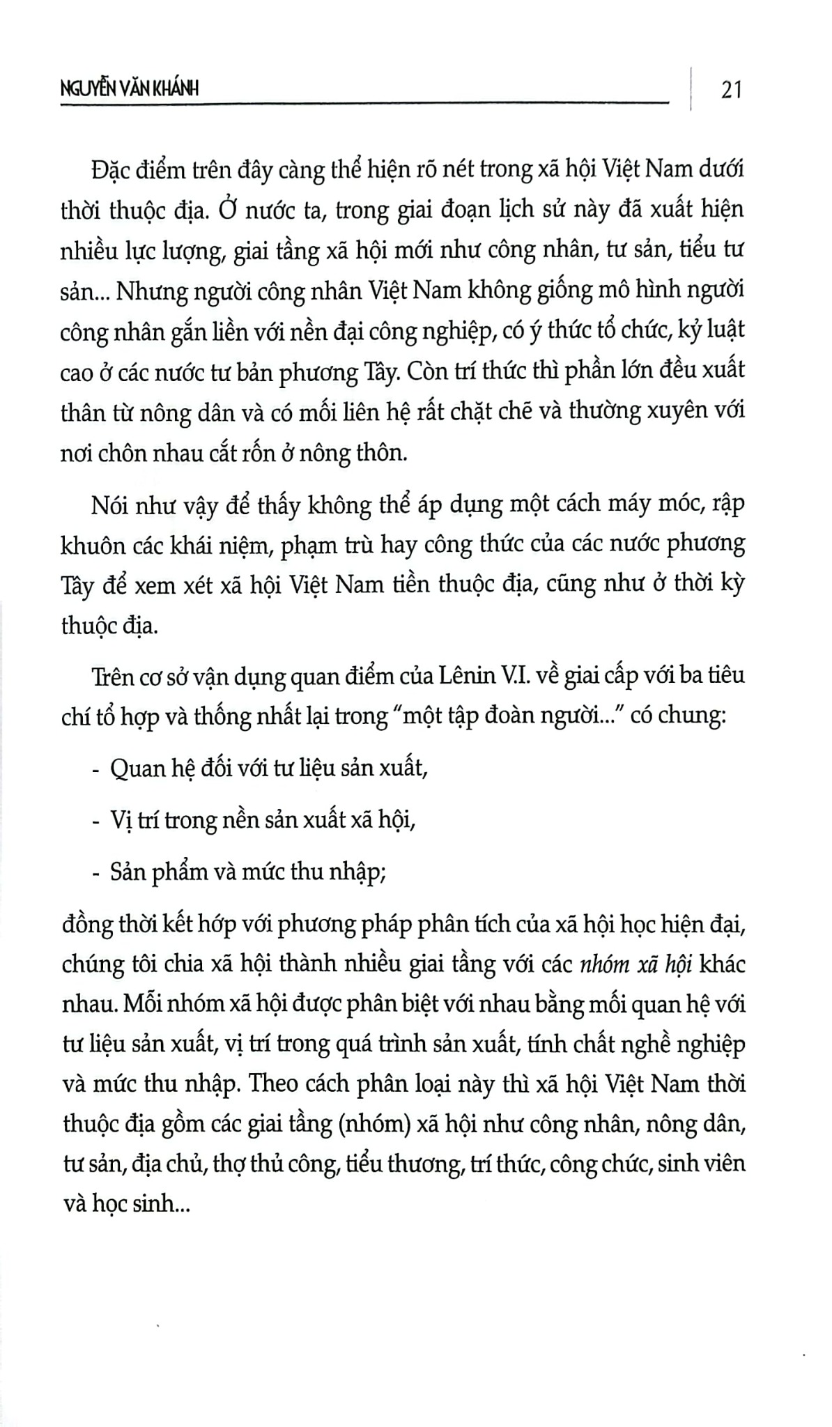 Cơ Cấu Kinh Tế Xã Hội Việt Nam Thời Thuộc Địa (1858-1945) - GS.TS. Nguyễn Văn Khánh
