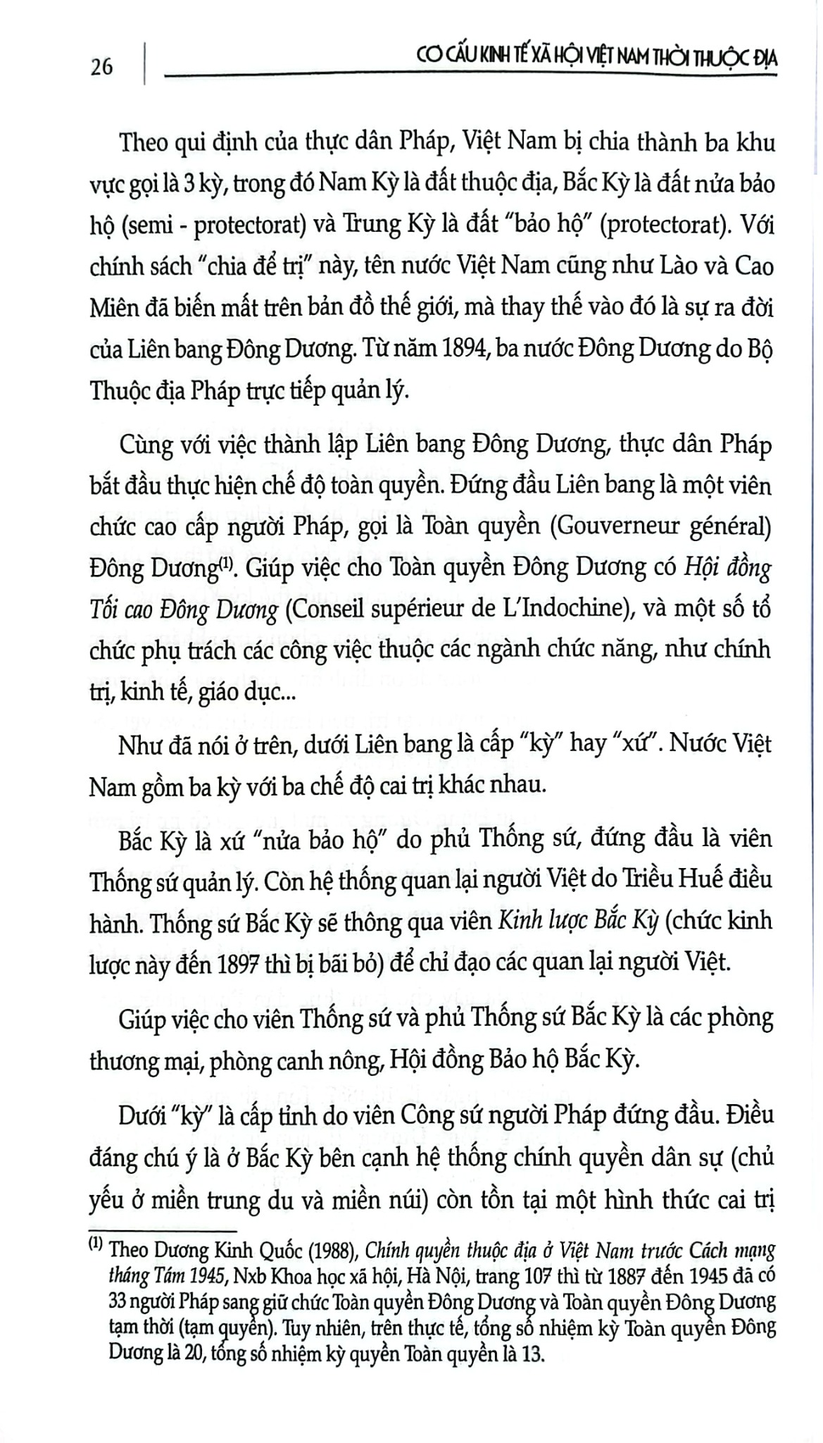Cơ Cấu Kinh Tế Xã Hội Việt Nam Thời Thuộc Địa (1858-1945) - GS.TS. Nguyễn Văn Khánh
