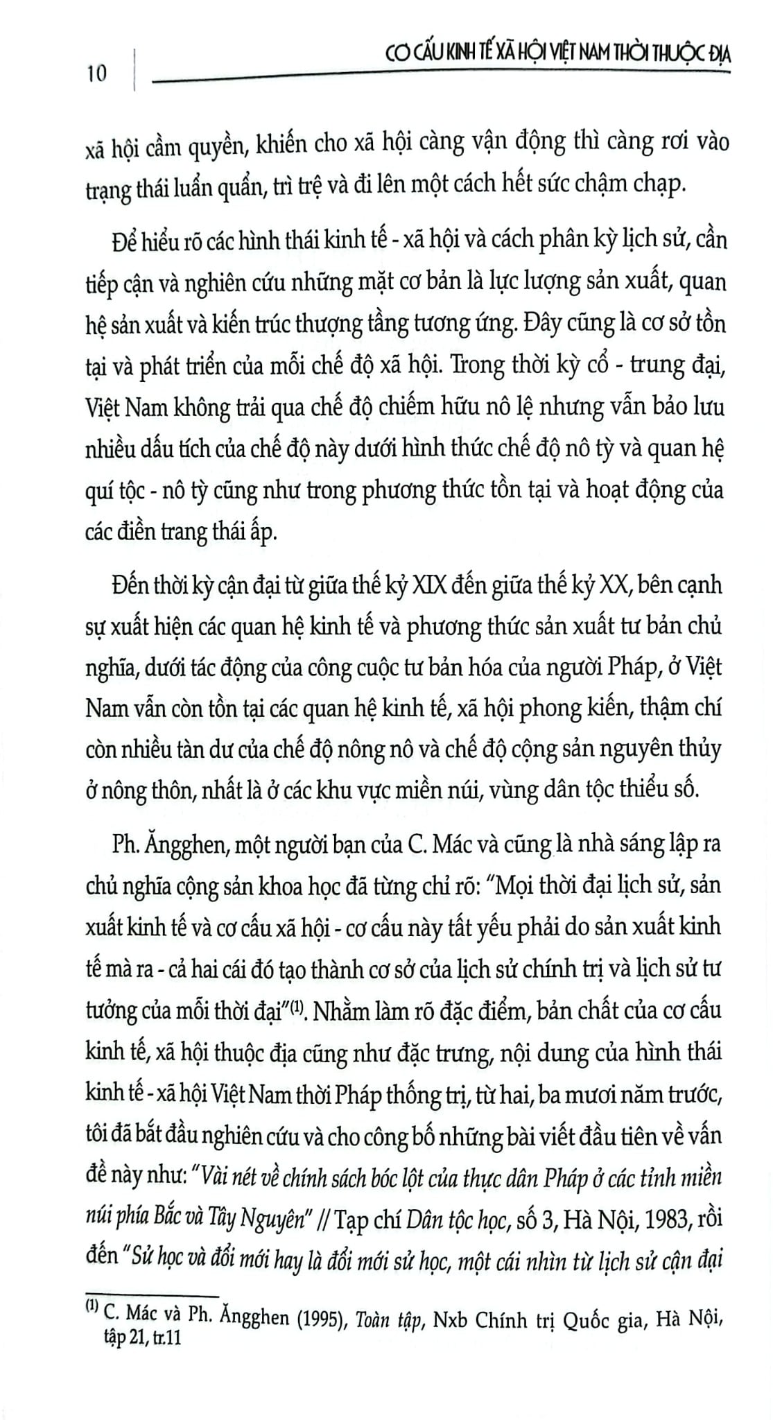 Cơ Cấu Kinh Tế Xã Hội Việt Nam Thời Thuộc Địa (1858-1945) - GS.TS. Nguyễn Văn Khánh