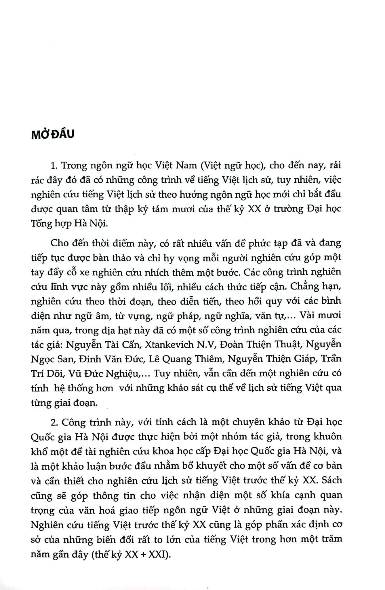 Tiếng Việt Lịch Sử Trước Thế Kỷ XX - Những Vấn Đề Quan Yếu - Đinh Văn Đức