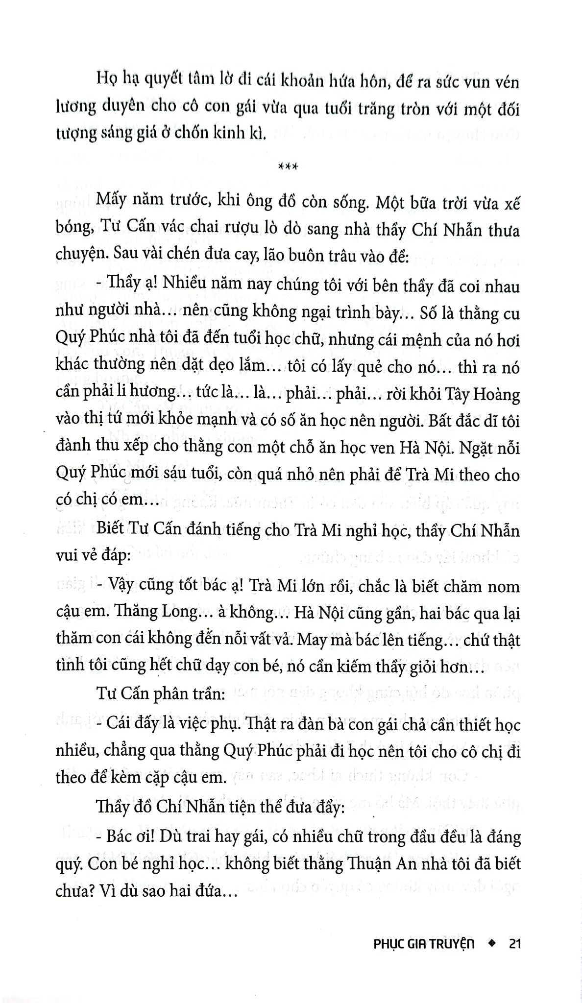 Phục Gia Truyện - The School of Life