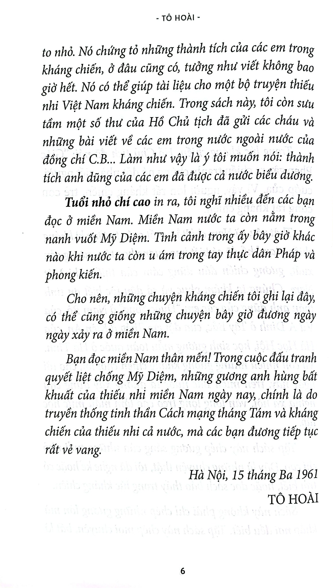 Tuổi Nhỏ Chí Cao -  Tô Hoài