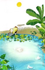 Câu Đố Dân Gian Bằng Tranh - Thiên Nhiên -  Hiếu Minh, Vườn Illustration
