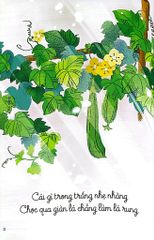 Câu Đố Dân Gian Bằng Tranh - Thiên Nhiên -  Hiếu Minh, Vườn Illustration