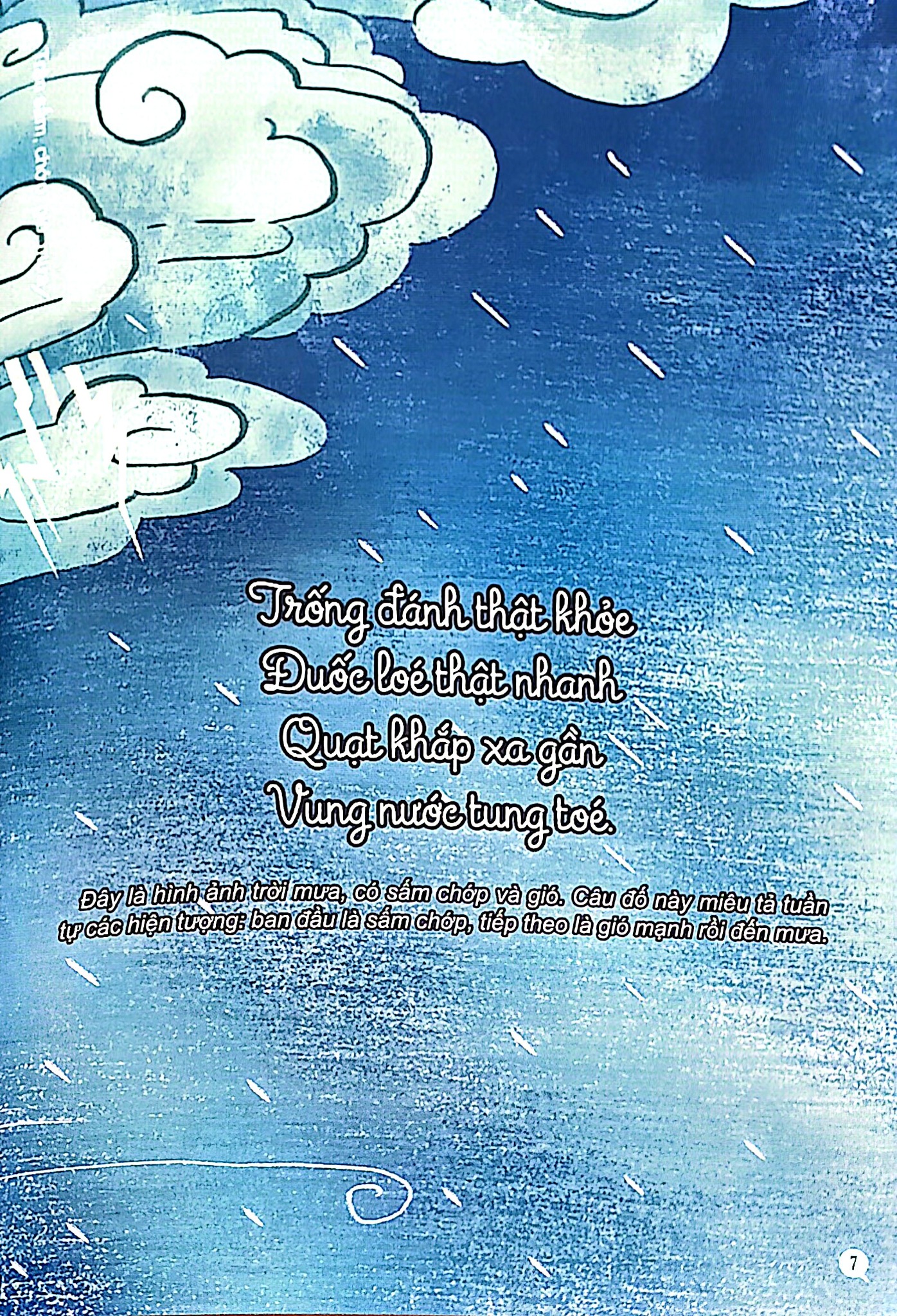 Câu Đố Dân Gian Bằng Tranh - Thiên Nhiên -  Hiếu Minh, Vườn Illustration