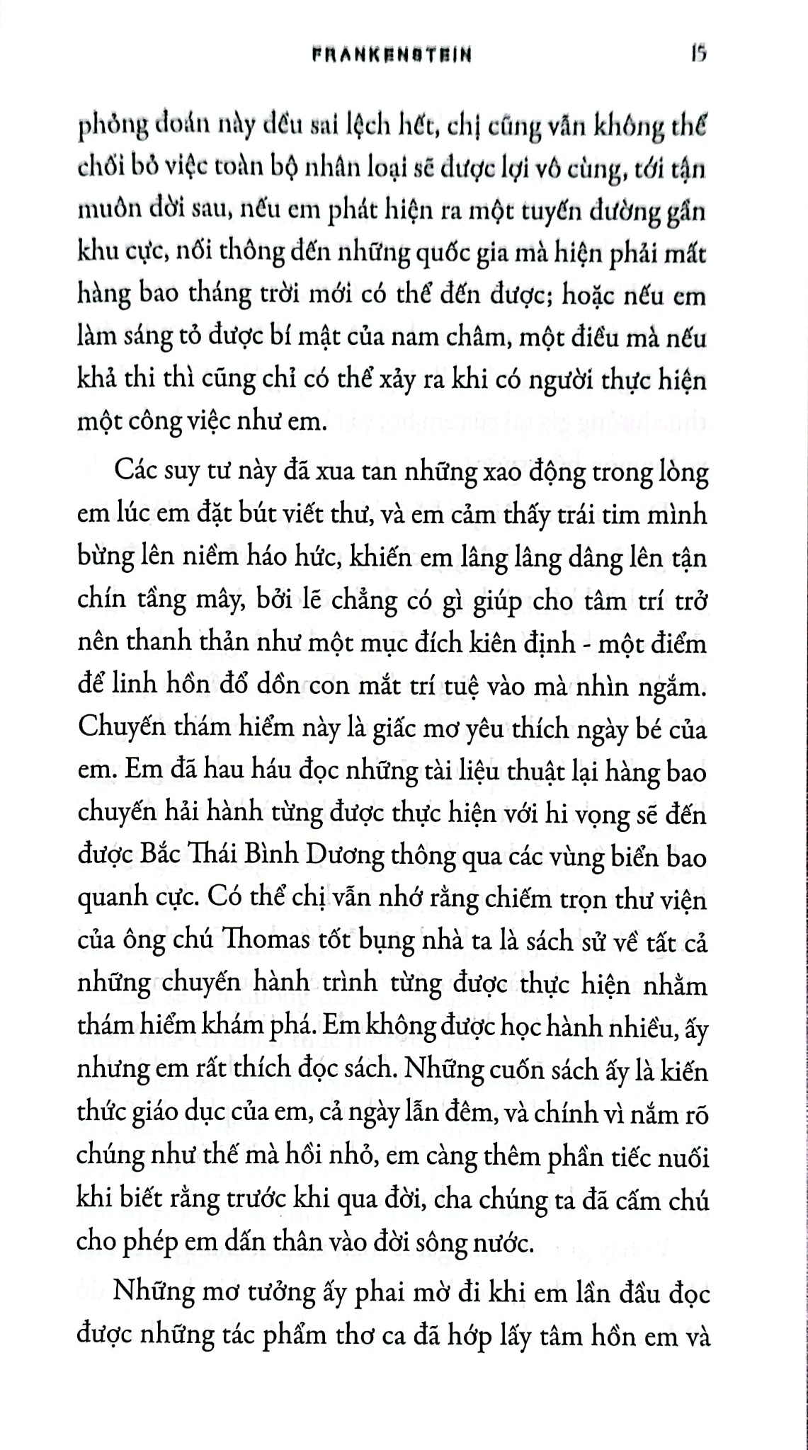 Frankenstein Hay Prometheus Thời Hiện Đại - 
Mary Shelley