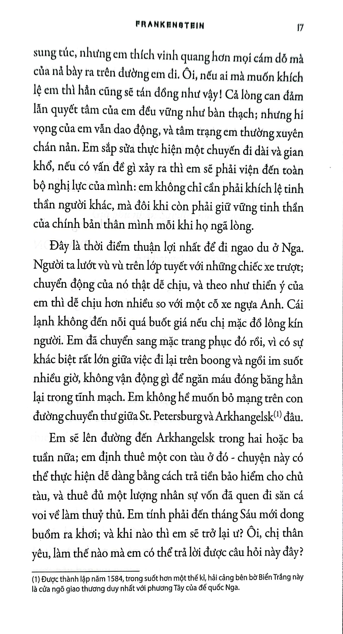 Frankenstein Hay Prometheus Thời Hiện Đại - 
Mary Shelley