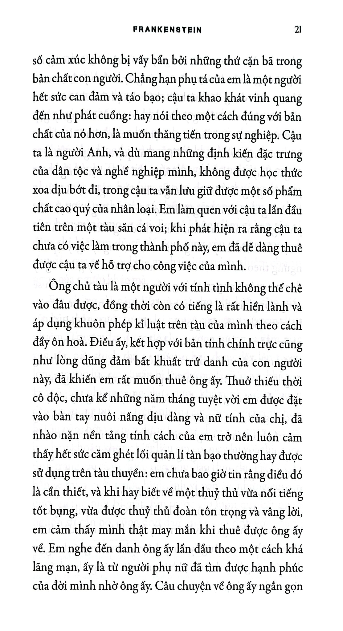 Frankenstein Hay Prometheus Thời Hiện Đại - 
Mary Shelley