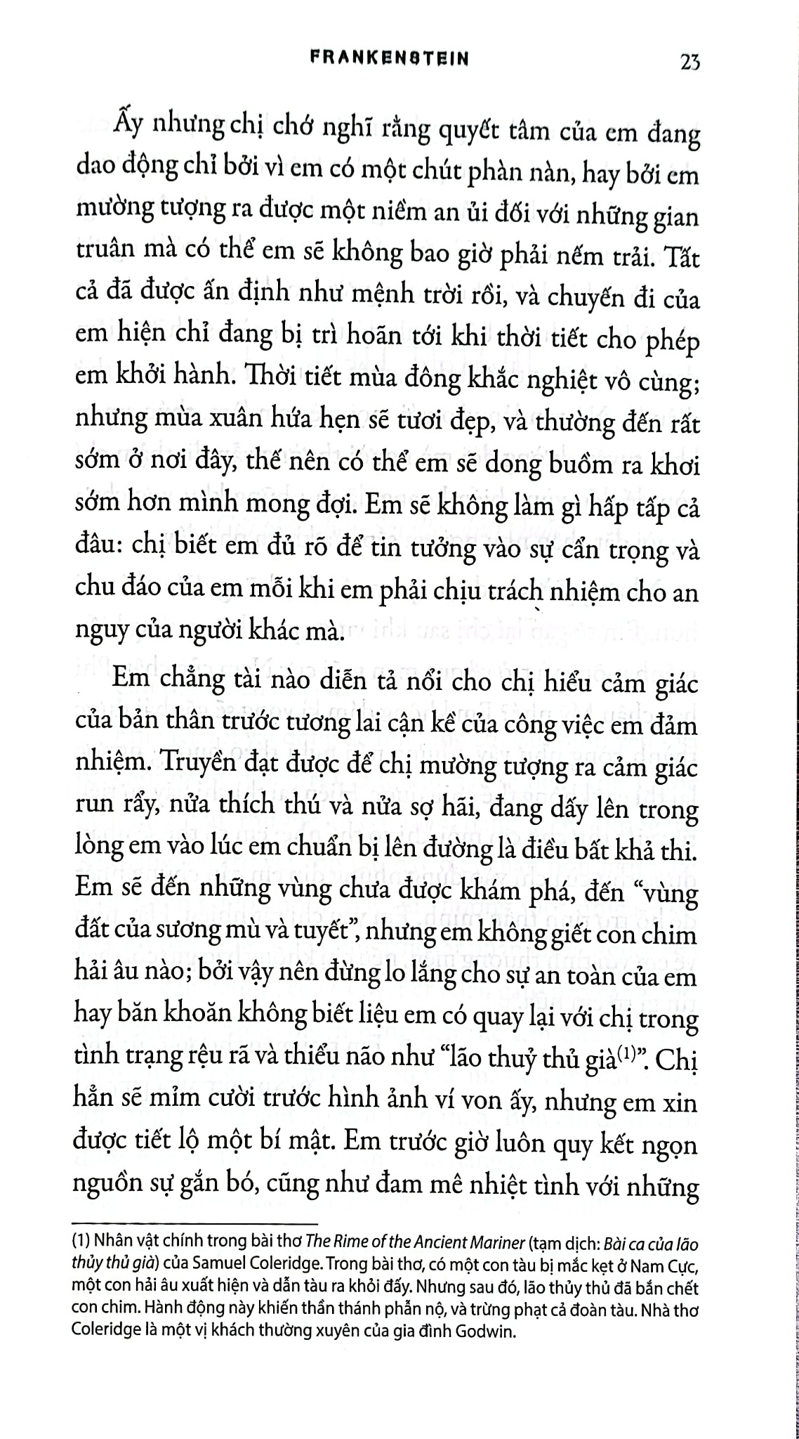 Frankenstein Hay Prometheus Thời Hiện Đại - 
Mary Shelley