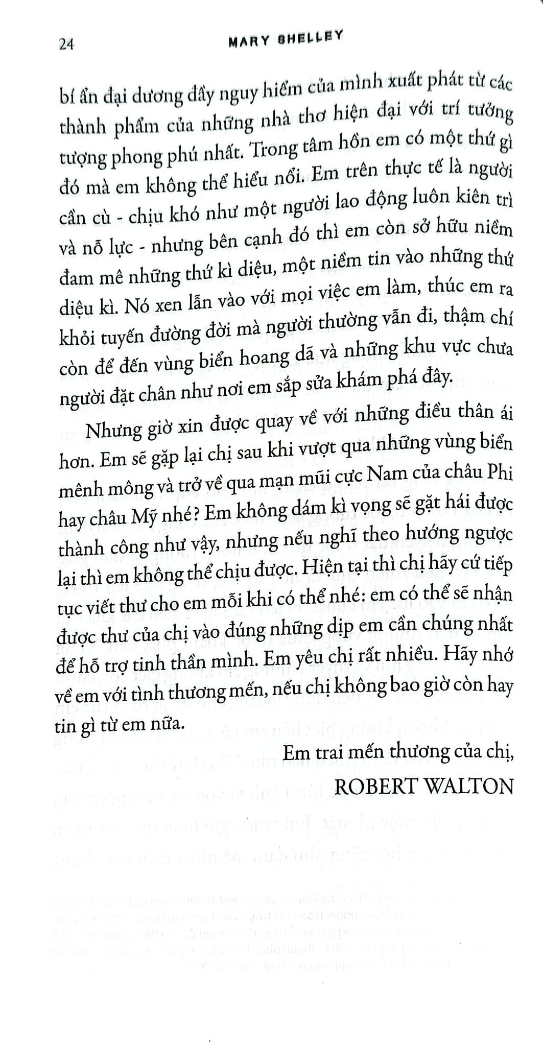 Frankenstein Hay Prometheus Thời Hiện Đại - 
Mary Shelley