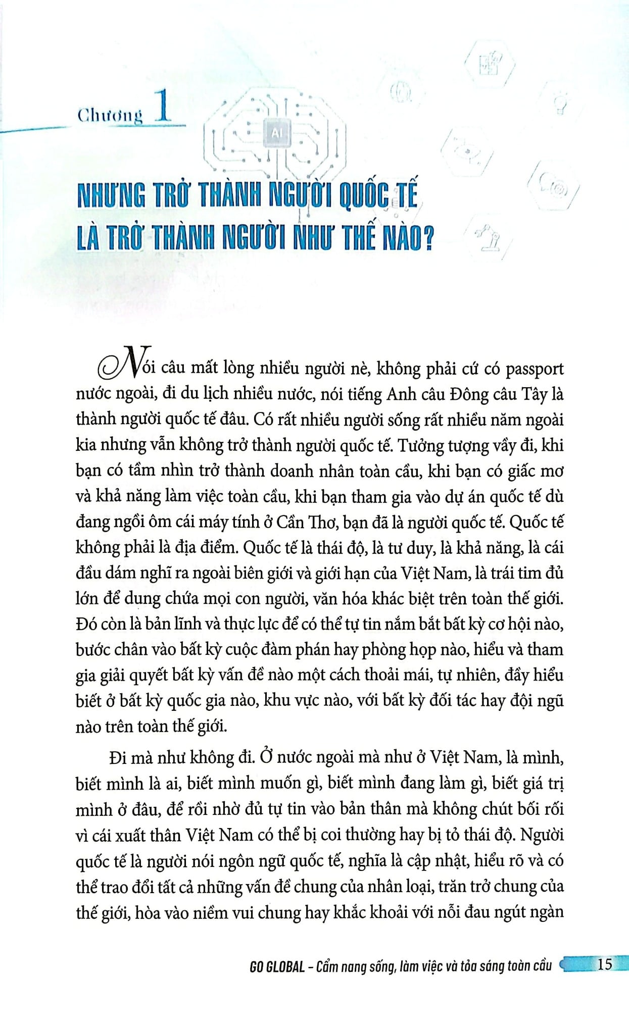Go Global - Cẩm Nang Sống, Làm Việc Và Tỏa Sáng Toàn Cầu - 
Nguyễn Phi Vân