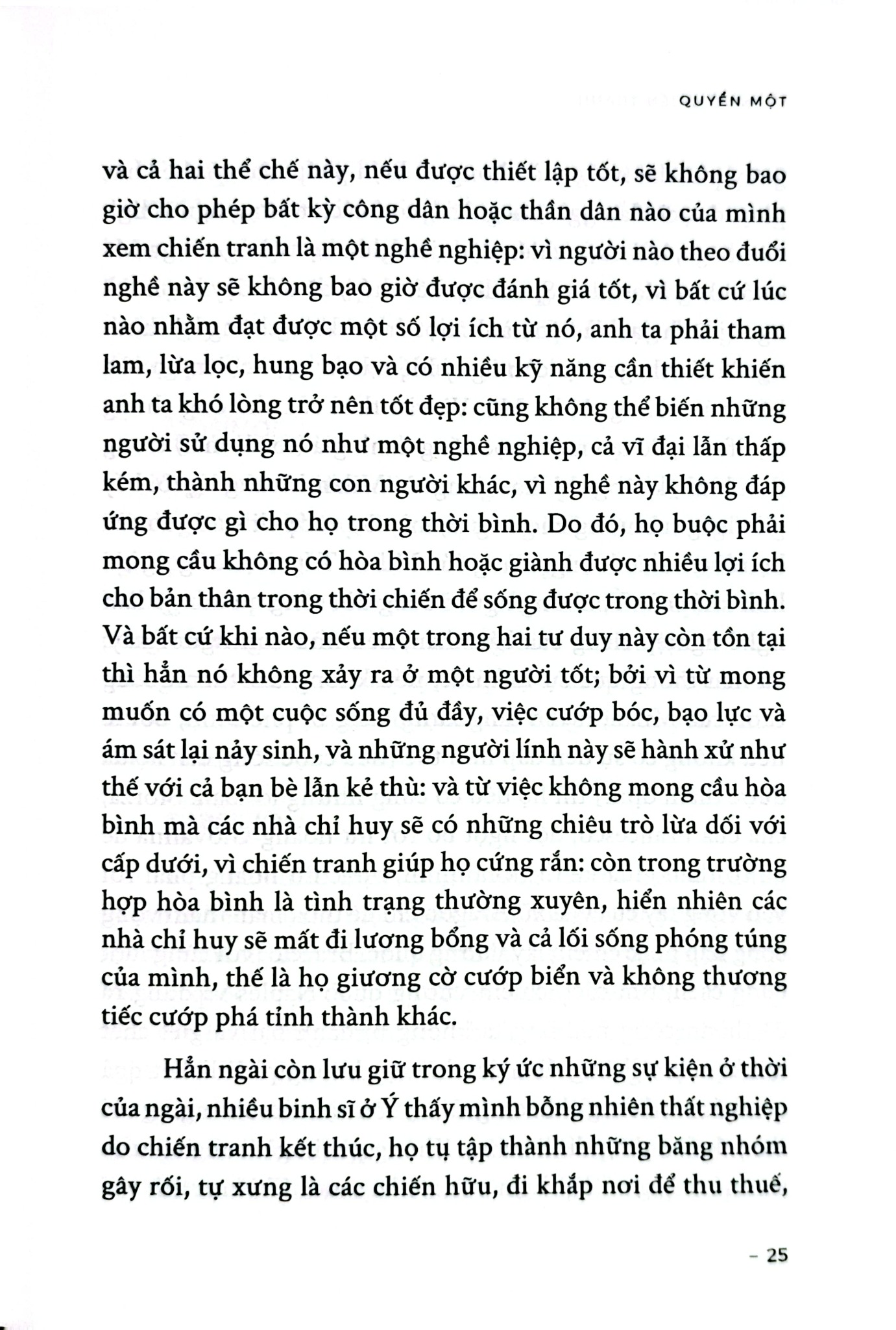 Luận Về Chiến Tranh - 
Niccolò Machiavelli