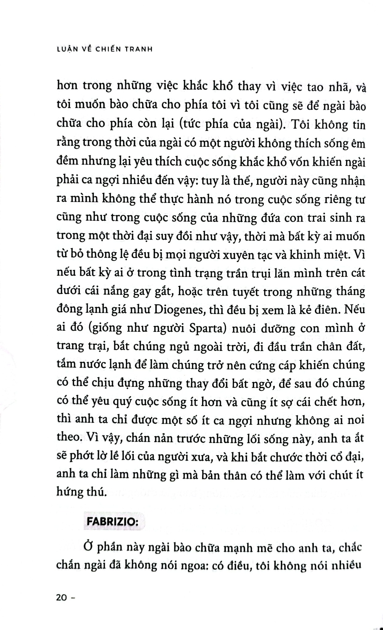 Luận Về Chiến Tranh - 
Niccolò Machiavelli