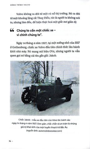  Hành Trình Volvo - Gần Một Thế Kỷ Đặt Con Người Làm Trung Tâm - Dong Anh Pham 