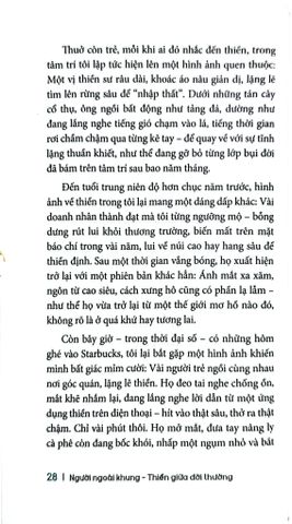  Người Ngoài Khung - Thiền Giữa Đời Thường - Tiến sĩ Nguyễn Thanh Mỹ 