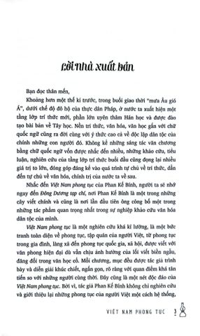  Việt Nam Phong Tục - Phan Kế Bính 