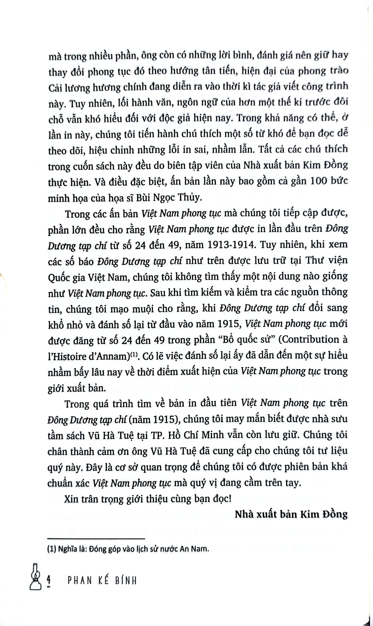 Việt Nam Phong Tục - Phan Kế Bính