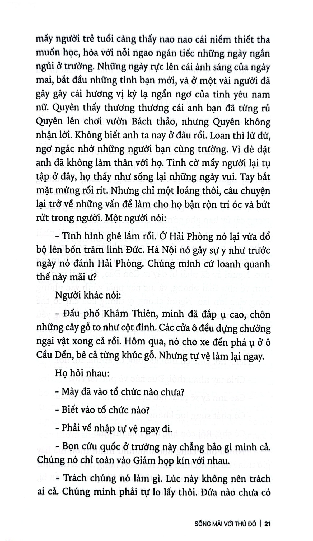 Sống Mãi Với Thủ Đô - Nguyễn Huy Tưởng